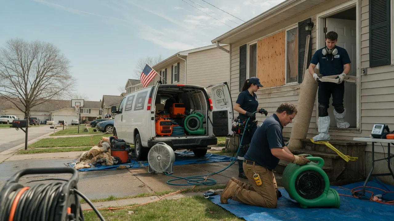 Water Damage Restoration in Branchville, NJ near me